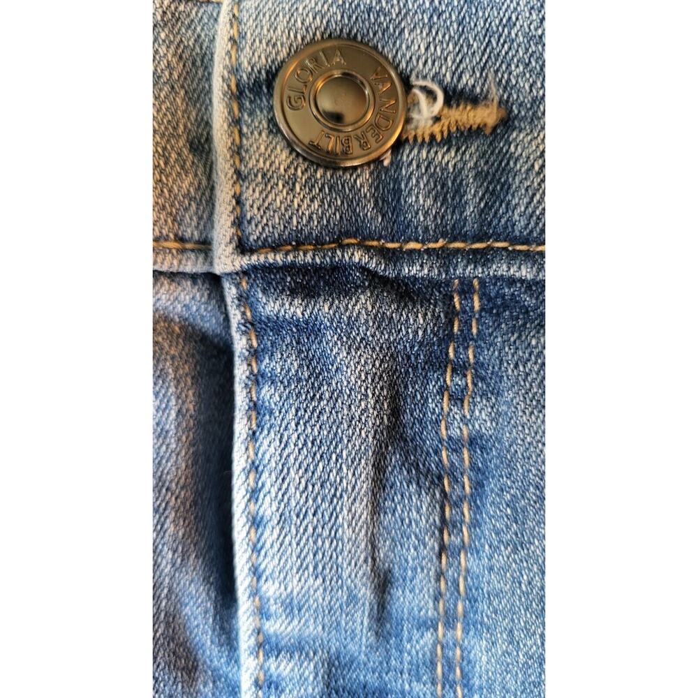 Gloria Vanderbilt Amanda Jeans Lt Wash Size 14 Stretch Classic Fit/Tapered Leg - Picture 8 of 13